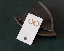 Load image into Gallery viewer, 14K Gold-Plated Sterling Silver Studs