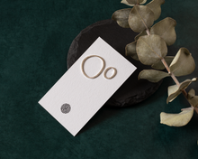 Load image into Gallery viewer, Asymmetrical Sterling Silver Stud Earrings