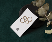 Load image into Gallery viewer, Asymmetrical Silver Multi-Hoop Earrings