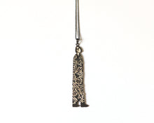 Load image into Gallery viewer, Oxidized Sterling Silver Necklace