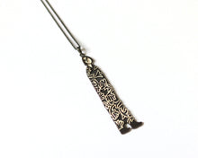 Load image into Gallery viewer, Oxidized Sterling Silver Necklace