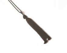 Load image into Gallery viewer, Oxidized Sterling Silver Necklace