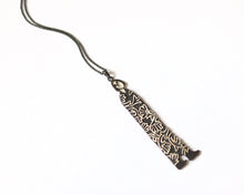 Load image into Gallery viewer, Oxidized Sterling Silver Necklace
