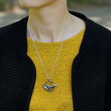 Load image into Gallery viewer, Sterling Silver Whale Necklace