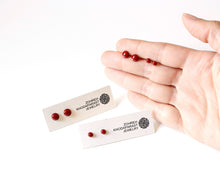 Load image into Gallery viewer, Stainless Steel & colorful Resin Stud Earrings