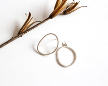 Load image into Gallery viewer, Textured Sterling Silver Stud Earrings