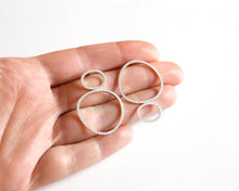 Load image into Gallery viewer, Mismatched Sterling Silver Stud Earrings