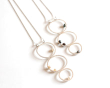 Load image into Gallery viewer, Silver Necklace with Freshwater Pearls