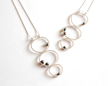 Load image into Gallery viewer, Silver Necklace with Freshwater Pearls