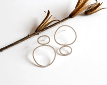 Load image into Gallery viewer, Mismatched Sterling Silver Stud Earrings