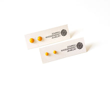 Load image into Gallery viewer, Vibrant Yellow Stainless Steel Stud Earrings