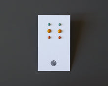 Load image into Gallery viewer, Stainless Steel Stud Earrings Set