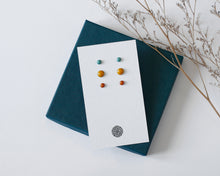 Load image into Gallery viewer, Stainless Steel Stud Earrings Set