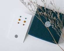 Load image into Gallery viewer, Stainless Steel Stud Earrings Set