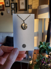 Load image into Gallery viewer, Sterling Silver Botanical Necklace
