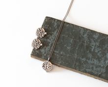 Load image into Gallery viewer, Sterling Silver Botanical Stud Earrings
