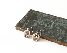 Load image into Gallery viewer, Sterling Silver Floral Earrings
