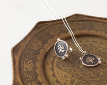 Load image into Gallery viewer, Silver Tree of Life Necklace with Pearls
