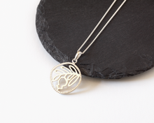 Load image into Gallery viewer, Sterling Silver Pomegranate Necklace
