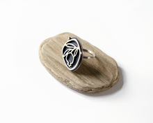 Load image into Gallery viewer, Sterling Silver Pomegranate Branch Ring
