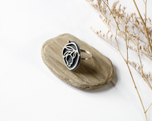 Load image into Gallery viewer, Sterling Silver Pomegranate Branch Ring
