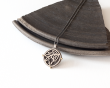 Load image into Gallery viewer, Silver &amp; Brass Pomegranate Necklace

