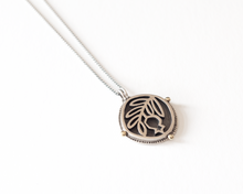 Load image into Gallery viewer, Silver &amp; Brass Pomegranate Necklace
