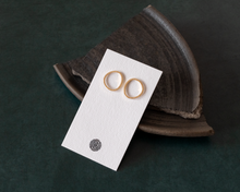 Load image into Gallery viewer, 14K Gold-Plated Sterling Silver Studs
