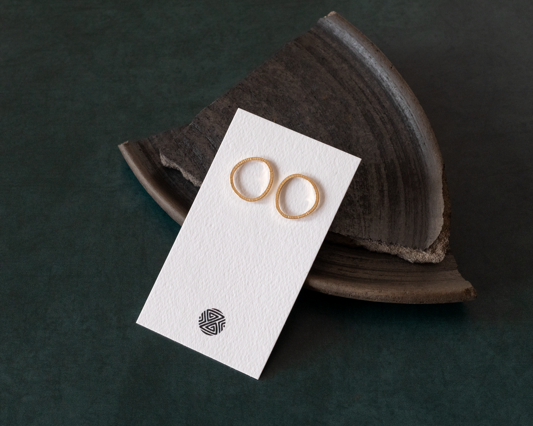 14K Gold-Plated Sterling Silver Studs