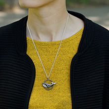 Load image into Gallery viewer, Sterling Silver Whale Necklace
