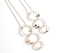 Load image into Gallery viewer, sterling silver &amp; freshwater pearl necklace
