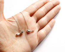 Load image into Gallery viewer, Sterling Silver Bird Threader Earrings
