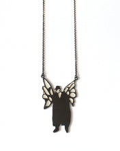 Load image into Gallery viewer, Monochrome Elegance Necklace: Keyvan Mahjoor Art Collaboration

